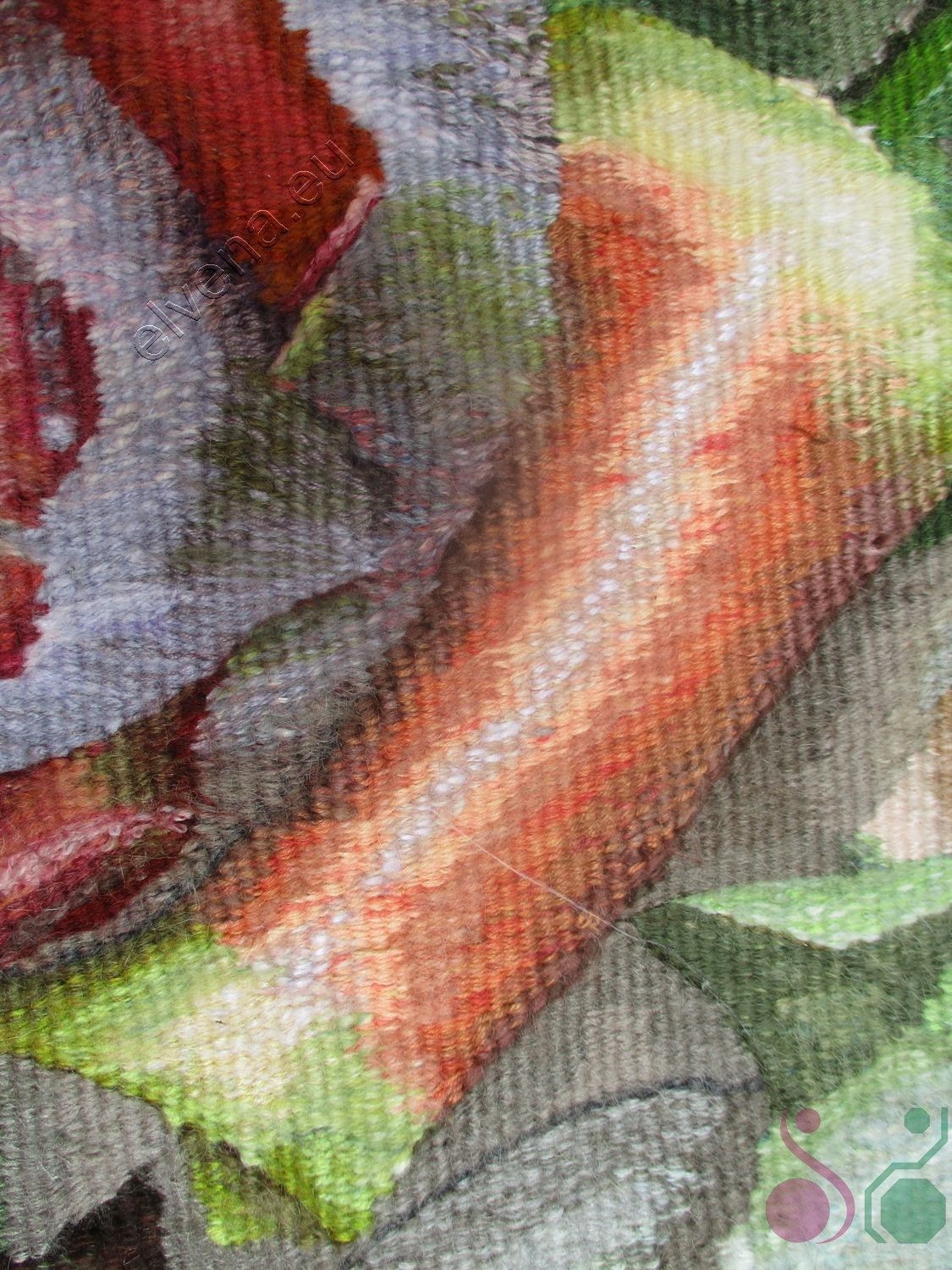 Artistical Gobelin "Flower of a banana plant" 54 x 69 cm