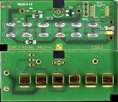 Contact board  BPE_FR2v8b for ZX1563 replacement battery for FR2  AED.