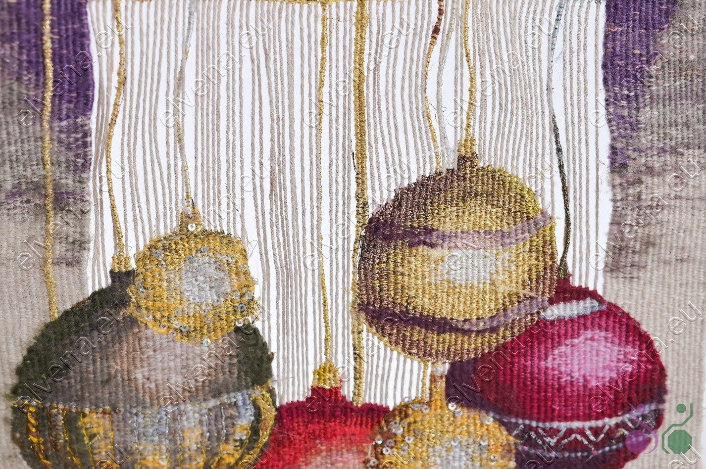 Artistical Gobelin "Satisfaction"  28 x 49 cm