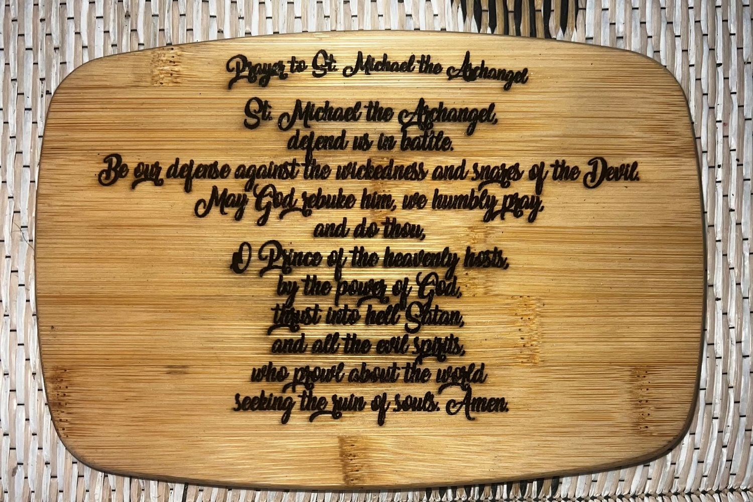 Prayer to St. Michael (the Archangel)