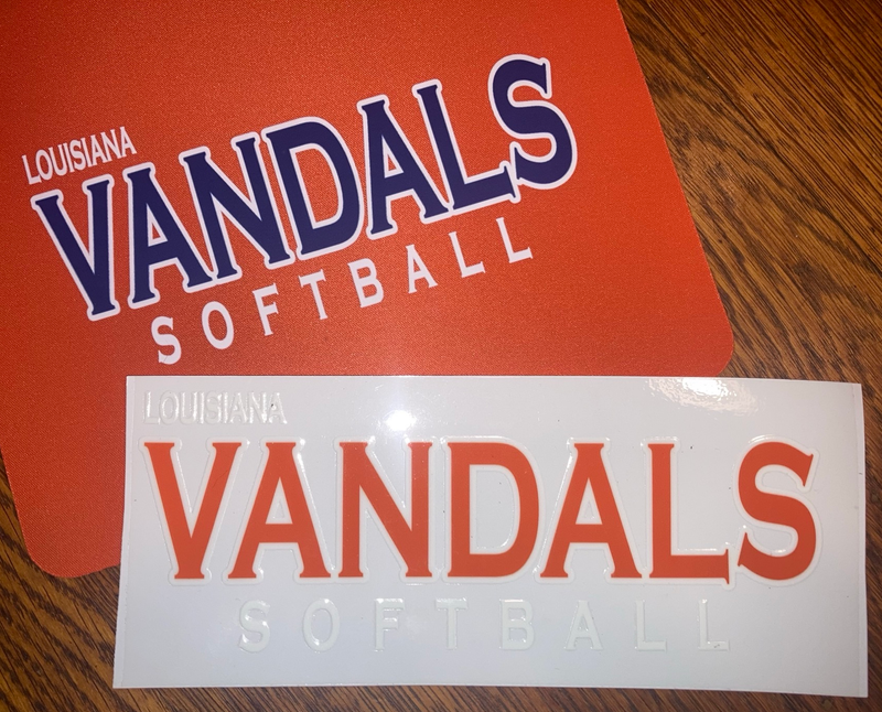Vandals Car Window Sticker
