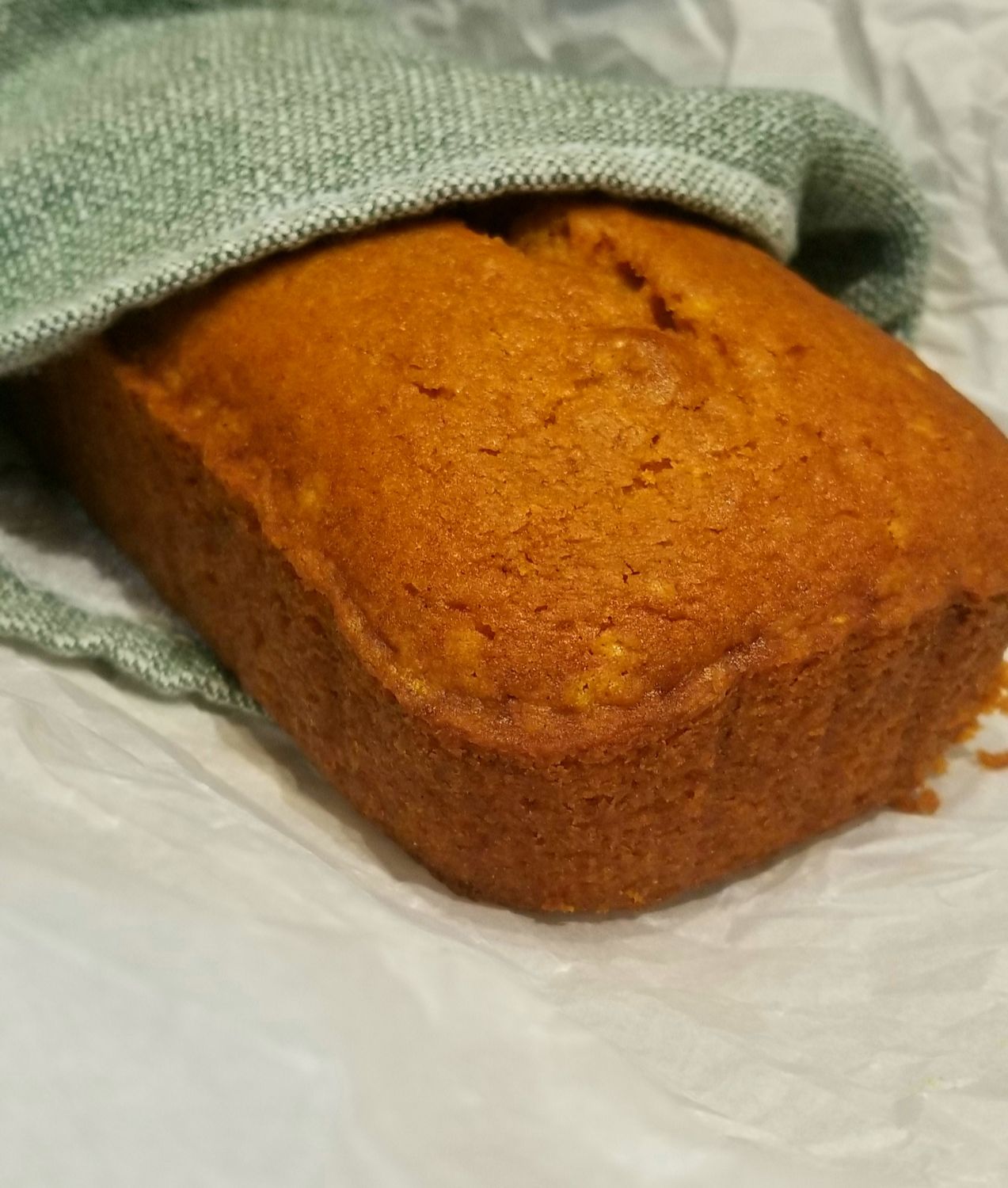 Gluten Free-Crazy Moist Pumpkin Bread