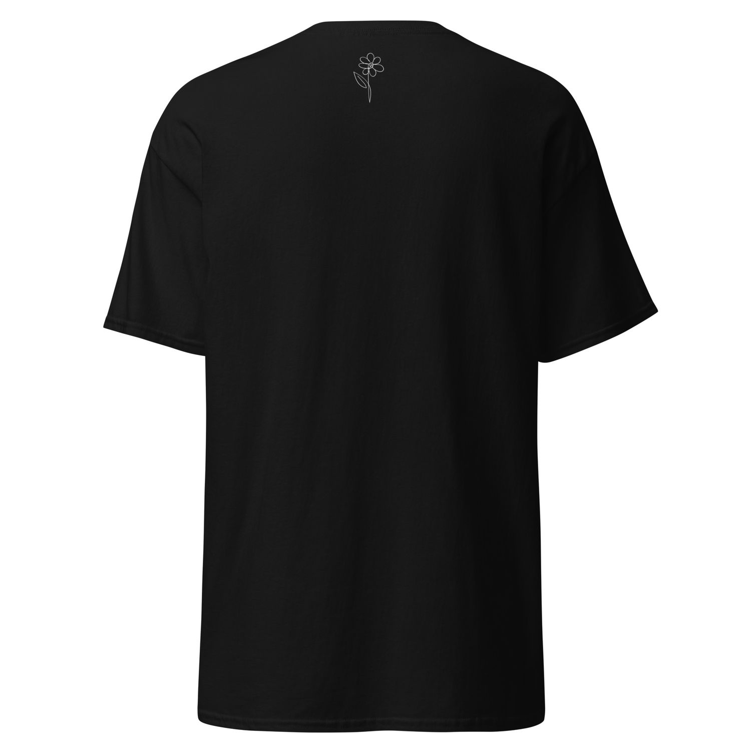 Stylish unisex tee with floral design, perfect for young adults. Petals &amp; Sass, NYC fashion.