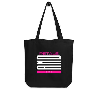 Petals and Sass: Eco-Chic Tote Bag