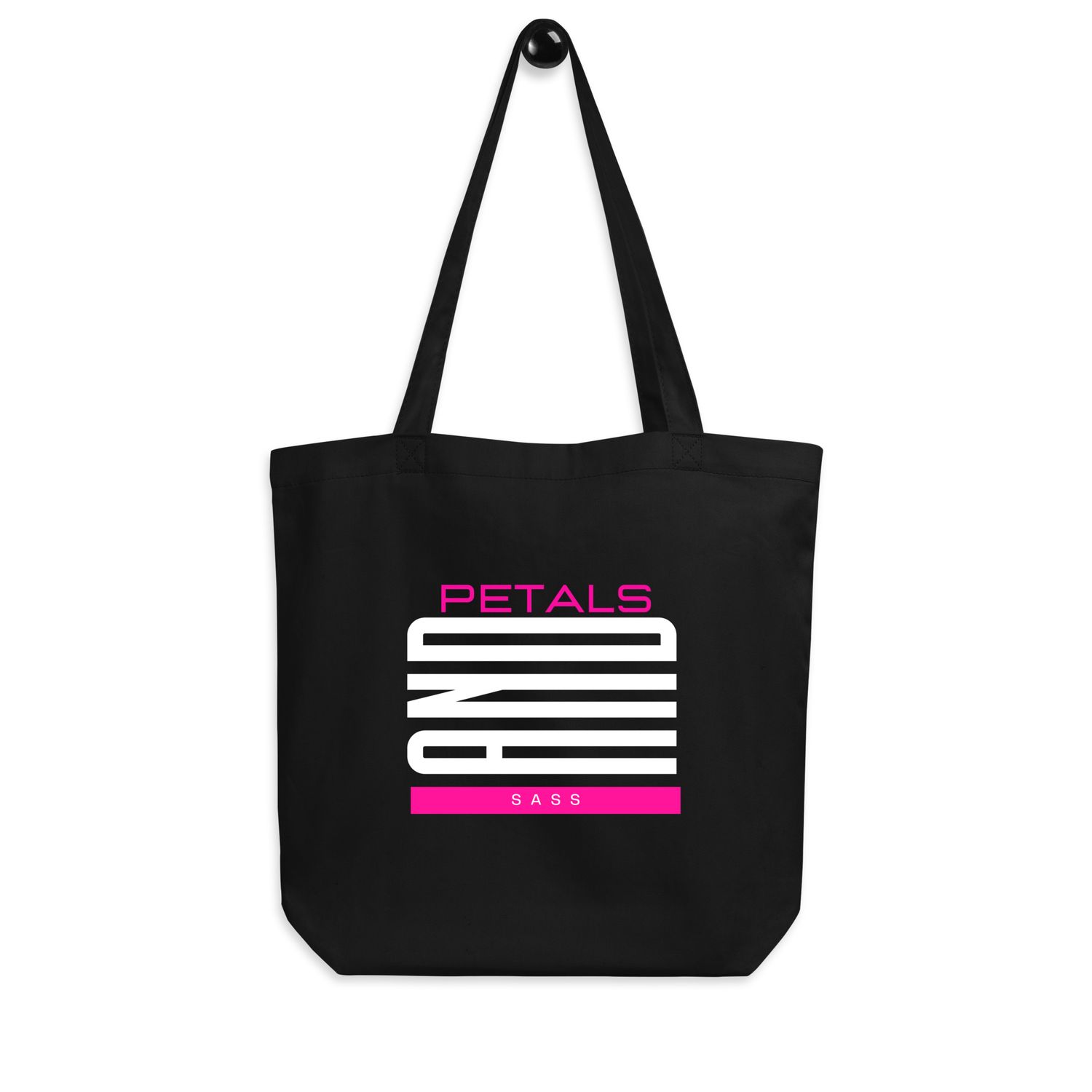 Petals and Sass: Eco-Chic Tote Bag