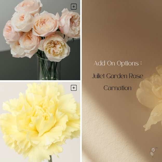 Coco Edit bouquet with white dahlias, cream roses, and toffee mums by Coco Fleur Brooklyn.