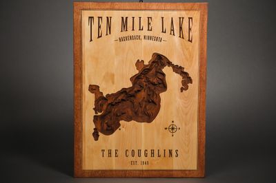 3D Lake Depth Map of ANY LAKE