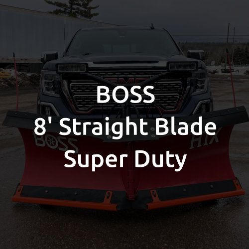 BOSS 8&#39; Straight Blade - Super Duty
