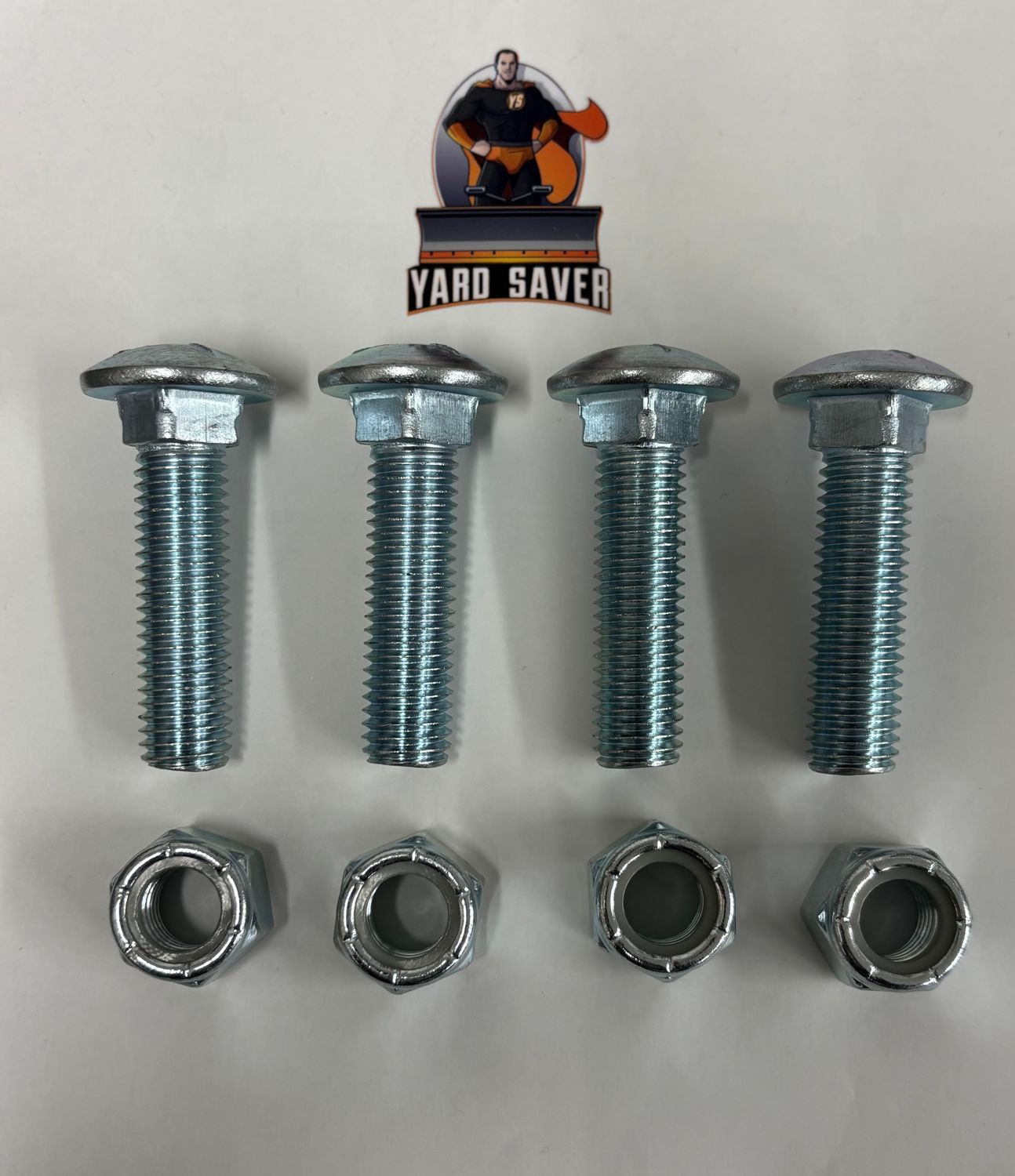 Carriage Bolts 1/2&quot; - Set of 4