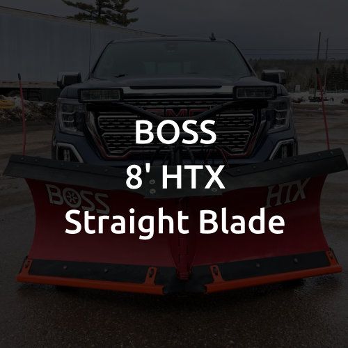 BOSS 8' Straight Blade - HTX Standard