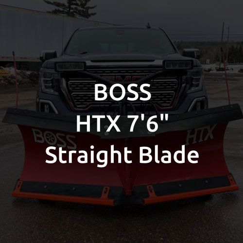BOSS 7'6"  Straight Blade - HTX Standard