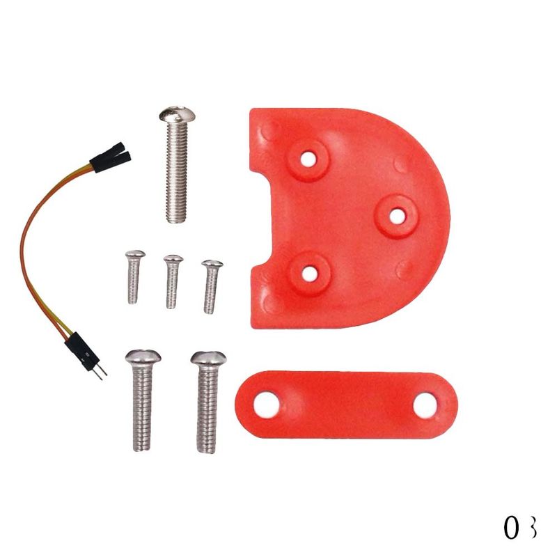 10 10" Umrüstkit Rot für Xiaomi M365 / PRO / PRO 2 / 1S / Essential