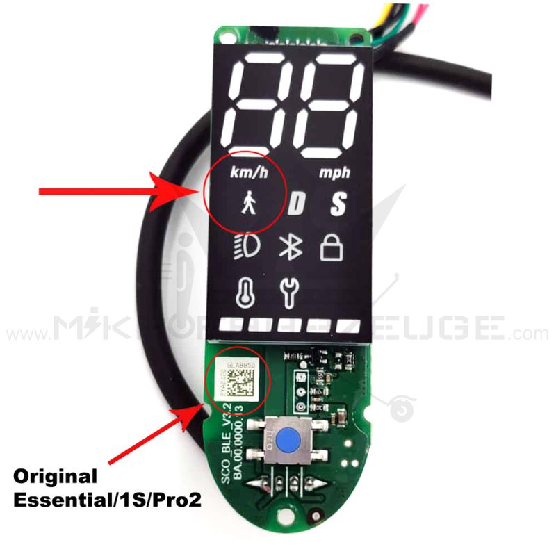 XIAOMI ORIGINAL Dashboard Display 1S ESSENTIAL PRO2