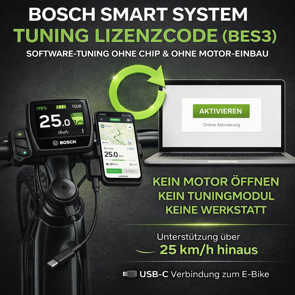 Bosch Smart System Tuning Lizenzcode (BES3) – Software-Tuning ohne Chip & ohne Umbau Bosch Smart System Tuning Lizenzcode (BES3) – Software-Tuning ohne Chip & ohne Umbau