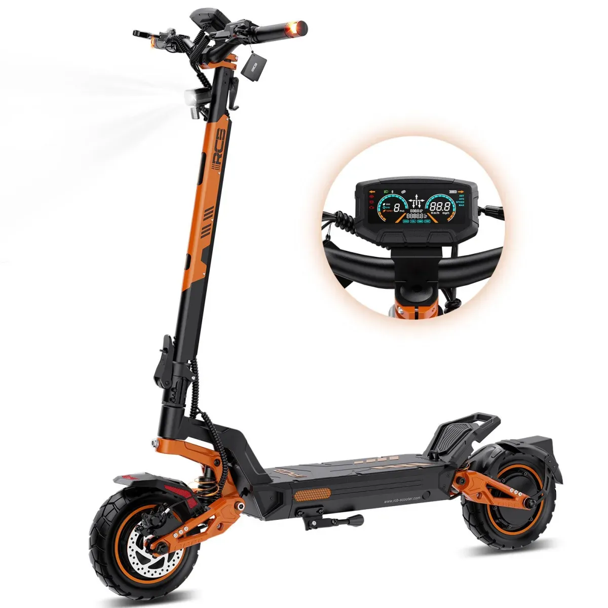 RCB D7 MAX E-Scooter mit Straßenzulassung