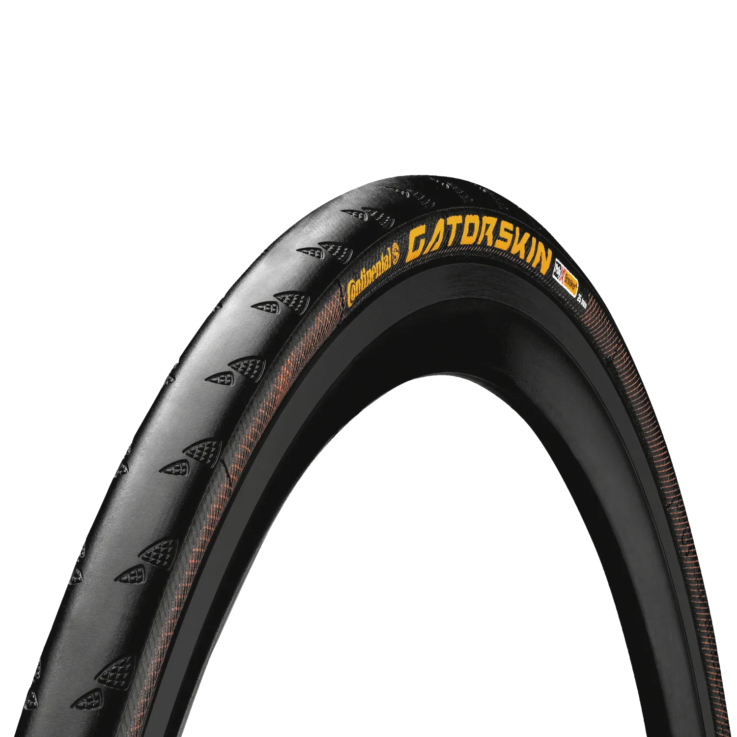 Continental Gatorskin Tire - 700x23, Clincher, Folding, Black