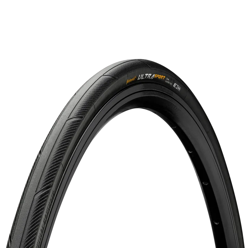 Continental Ultra Sport III Tire - 700x25, Clincher, Folding, Black
