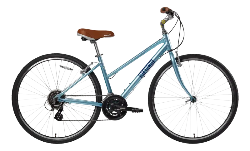 2022 Bianchi CORTINA DAMA ALTUS 2X8SP VB, Size 50, Silver/Blue