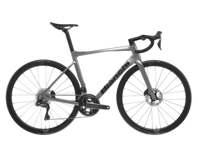 2024 Bianchi SPECIALISSIMA COMP, Ultegra Di2 12-speed, Size 55, Grey/Black