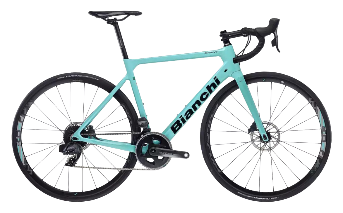 2023 Bianchi SPRINT SRAM Rival eTAP AXS Disc, 12-speed - Size 55, Celeste