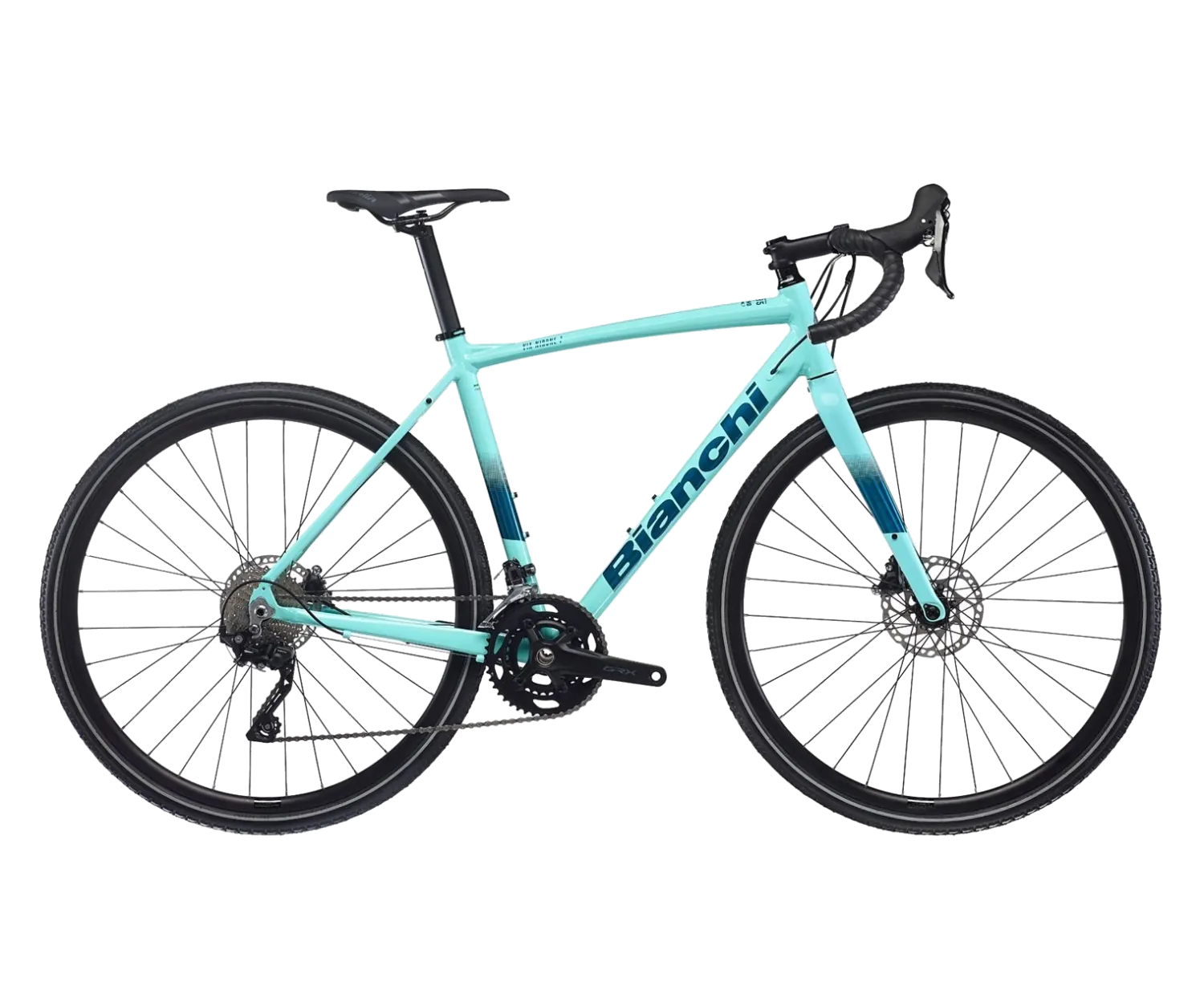 2024 Bianchi VIA NIRONE All Road, GRX400, Size 53, Celeste
