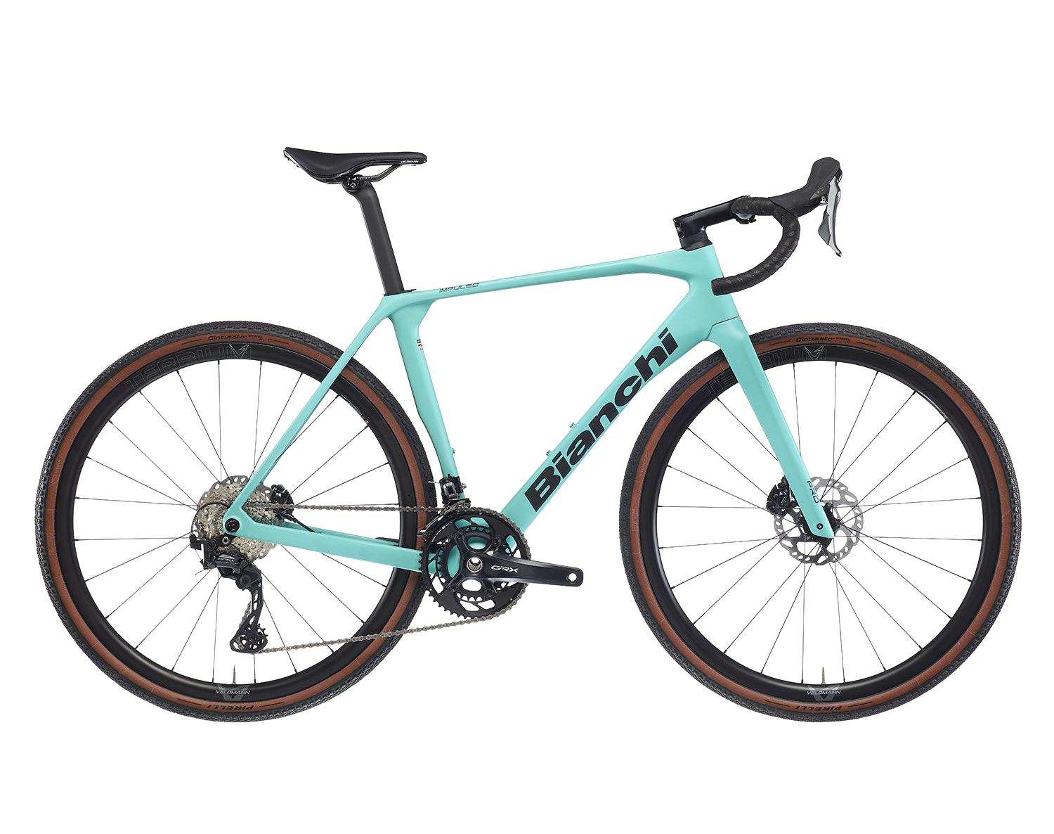 2024 Bianchi IMPULSO PRO,  GRX 820, 2x12 speed, Size M, Celeste