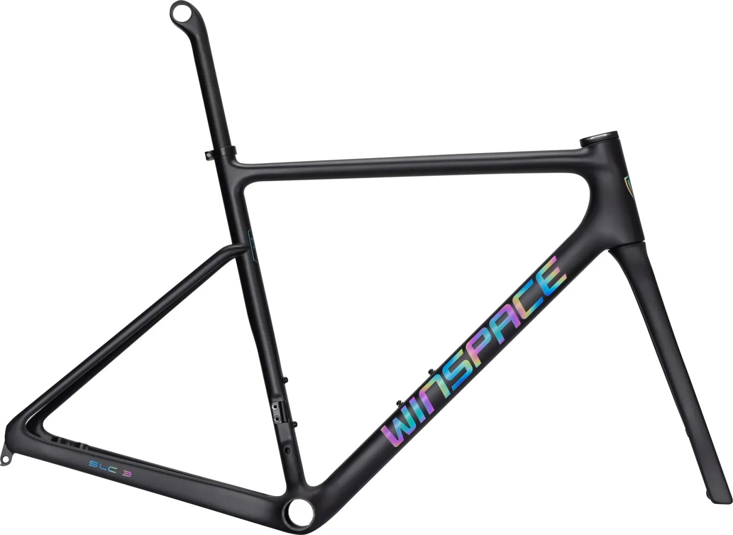 Winspace SLC 3.0 Frameset, Small, Polar Black