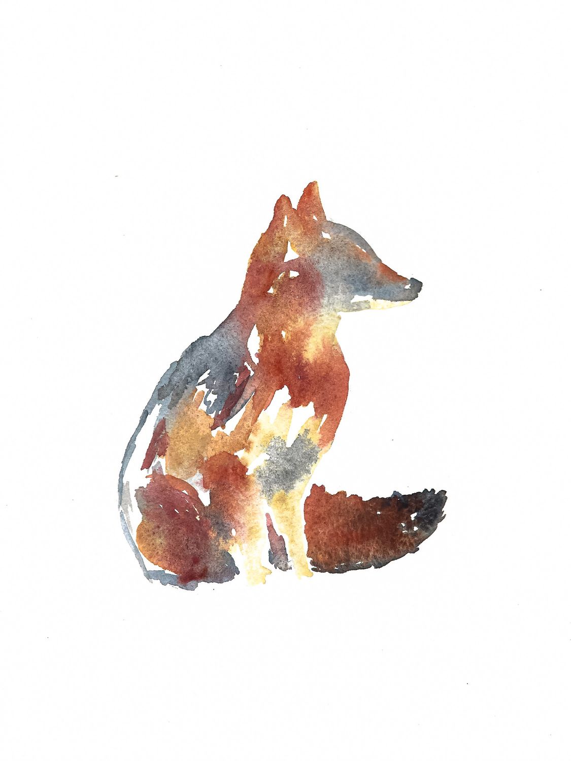 Vixey Greeting Card