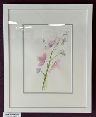 Everything&#39;s Alright Framed Original