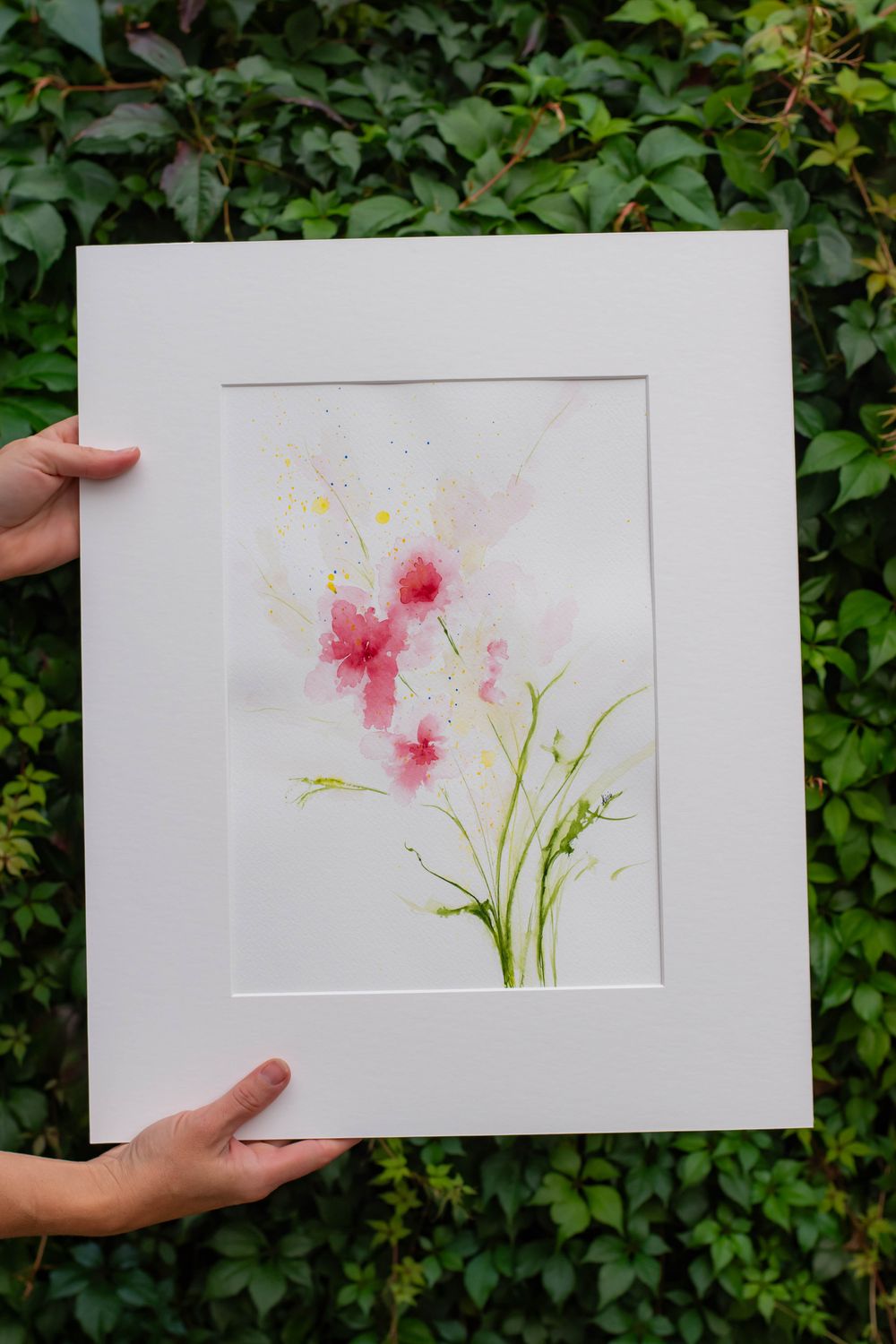 &quot;Morning Blush&quot; Matted Original