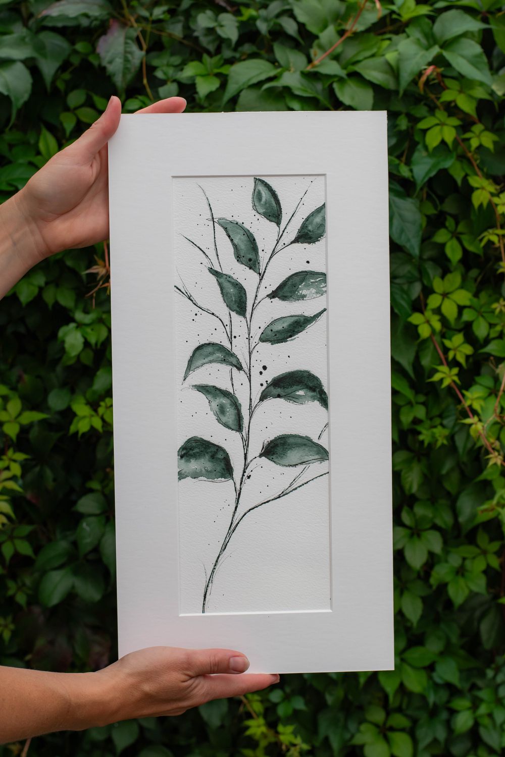 &quot;Summer Botanical #2&quot; Matted Original