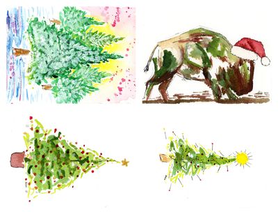 Christmas Greeting Card Pack 3