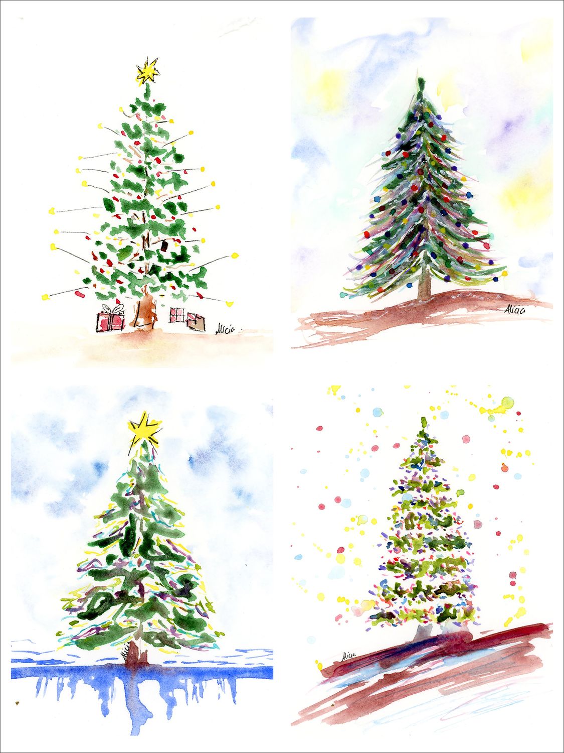 Christmas Greeting Card Pack 2