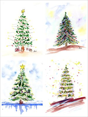 Christmas Greeting Card Pack 2