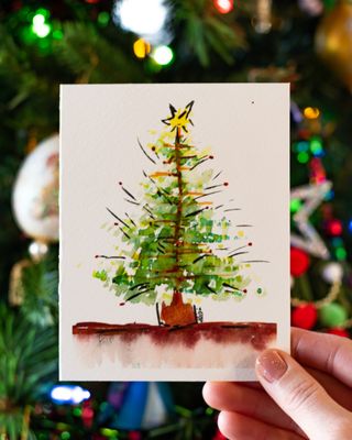 Christmas Tree #1 Greeting Card