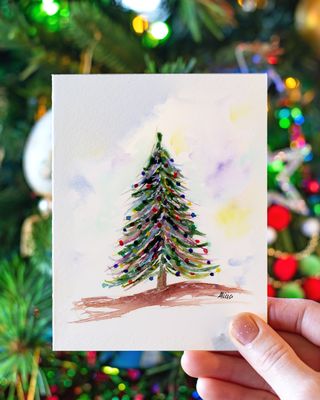 Christmas Tree #10 Greeting Card