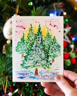 Christmas Tree #8 Greeting Card