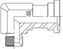 SAE FLANGE ADAPTORS 90 DEGREE