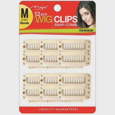 12 pcs  Wig Clips Snap - Comb
