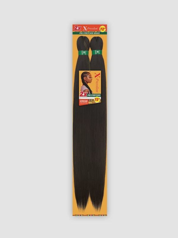 2X X-pression Pre-Stretched Braids 72&quot; SM1B/27