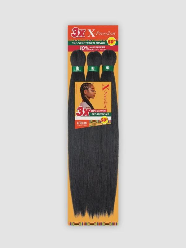 3x X-Pression Pre Stretched Braid 50&quot;  #2
