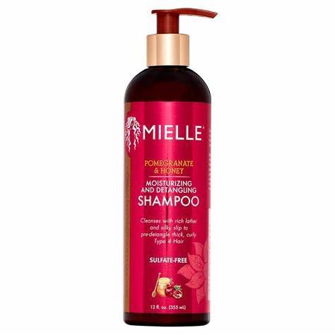 Mielle Pomegranate &amp; Honey Moisturizing and Detangling Shampoo 12fl oz