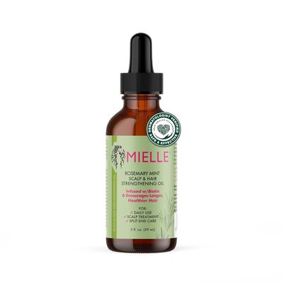 MIELLE  Rosemary Mint Scalp  and Hair  Strengthening Oil (2oz)