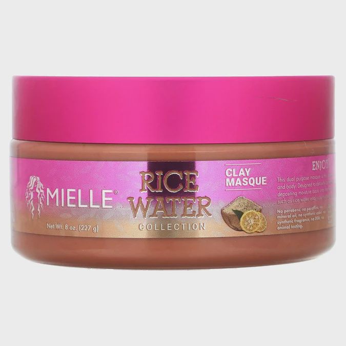 Mielle Organics Rice Water Clay Masque (8oz)