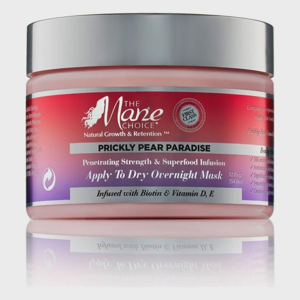 The Mane Choice Prickly Pear Paradise Apply to Dry Hair Overnight Mask (12oz)