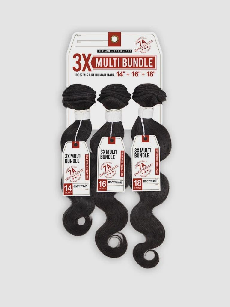 HH Body Wave 16,18,20-7A 3X Multi Bundle (BandN)