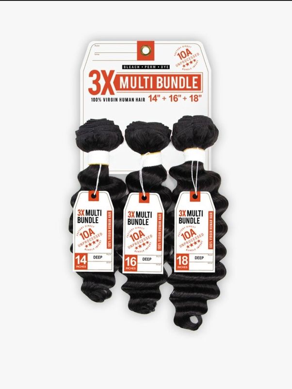 HH Deep 14,16,18-10A 3X Multi Bundle (Natural)