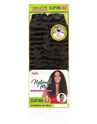 Natural Me Clip-ins 8piece 18&quot;