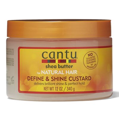 cantu shea butter define &amp; shine custard 12oz