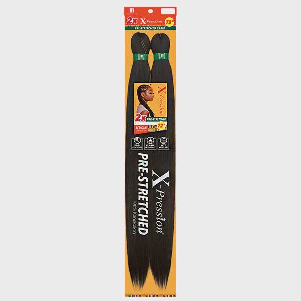 2X X-pression Pre-Stretched Braids 72&quot; 4